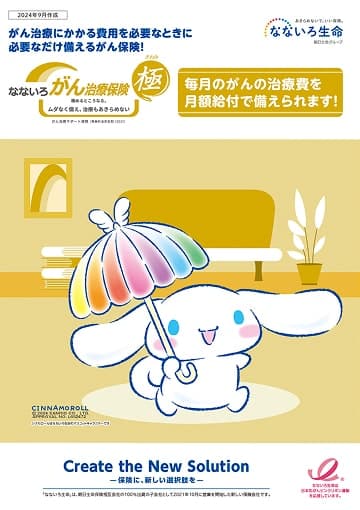 なないろがん治療保険 極のパンフレット